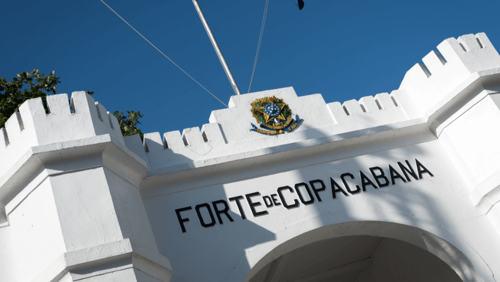 foto do forte de copacabana